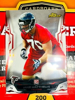 2014 Topps Finest - Jake Matthews #136 - Image 1 of 2