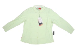 Craghoppers Insect Shield Adventure II Long Sleeve Shirt Soft Pistachio Women XL - Picture 1 of 9