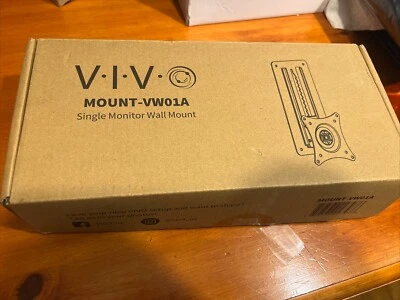 VIVO Height Adjustable 17" to 32" VESA Monitor Wall Mount Bracket for 1 Screen - Image 1 of 3