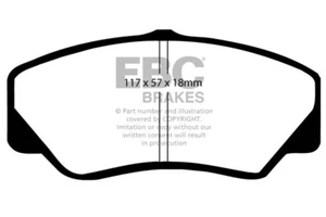 Pastillas de freno delanteras EBC Ultimax para camioneta Ford P100 2.0 (87 > 89) - Imagen 1 de 1