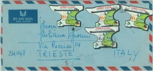 83829 - Sierra Leona - Sellos autoadhesivos en CUBIERTA 1970 minerales DIAMANTES barco - Imagen 1 de 1