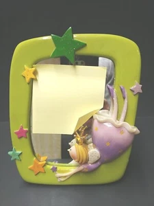 Cute 3D Green Frame With Mirror, Stars, And Fairy Princess - Picture 1 of 4