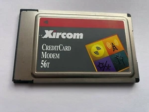Xircom Credit Card Modem 56T for Vintage Laptops (CM56T) - Picture 1 of 3