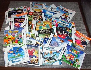 Lot of 67 Case Artwork Inserts for Nintendo DS & 3DS All Authentic - Picture 1 of 9