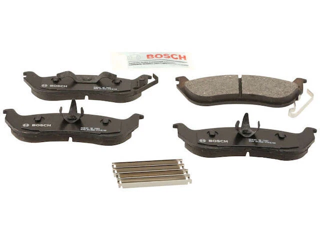 Rear Brake Pad Set For 2003-2011 Lincoln Town Car 2004 2005 2006 2007 DQ583SC - Image 1 of 1