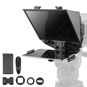 VEVOR Téléprompteur 13" pour Webcam Smartphone Diffusion Direct Télécommande - Afbeelding 1 van 12
