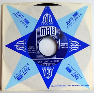 The Box Tops – Cry Like A Baby / The Door You Closed To Me- 1968 Mala 7" 45 VG++ - Picture 1 of 5