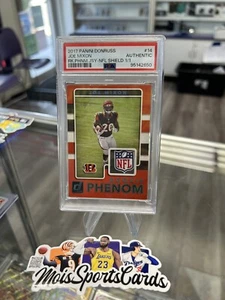 Camiseta Panini Donruss Rookie Phenoms 2017 NFL Shield Joe Mixon 1/1 #14 juego usada - Imagen 1 de 2