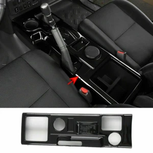 Glossy Black ABS Gear Shift Box Panel Decor Trim For Toyota FJ Cruiser 2007-2014 - Picture 1 of 5