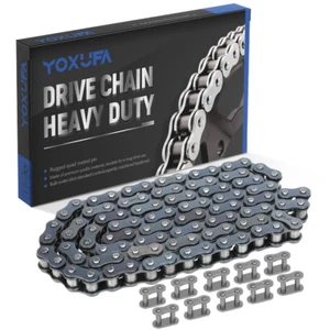 YOXUFA 428 Motorcycle Chain 102 Links for 110Cc 125Cc 150Cc CRF50 XR50 Coolster - Picture 1 of 12