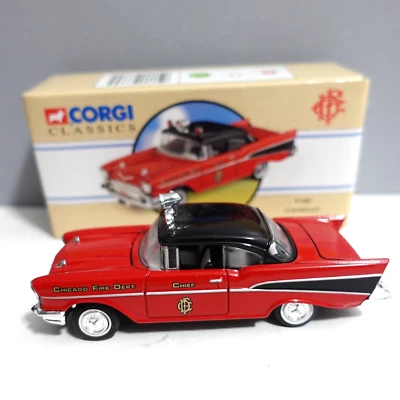 Corgi Diecast Chevrolet Chicago Fire Chief 1:43 Scale - Image 1 of 4