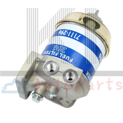 Single Filter Assy W/Alum Bowl C5NE9165C For Tractor - Ports are 1/2" x 20 pitch - Image 1 of 4