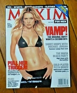 MAXIM For Men Magazin, Mai 2000, Kristy Swanson, Michael Jordan, Pizza, Buffy - Bild 1 von 2