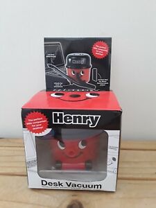 Mini Henry Hoover Toy Desk Vacuum-Novelty Desktop Cleaner