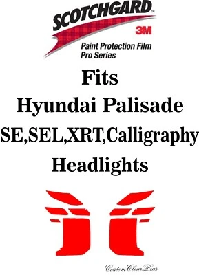 Película de protección de pintura 3M Scotchgard serie Pro para Hyundai Palisade 2023 2024 Foto 1 de 3
