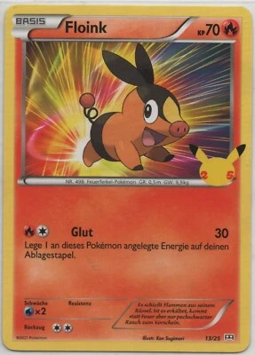 25 Jahre Pokémon - Mc Donalds 2021 - Promo/Deutsch - Floink - 13/25 - Bild 1 von 3