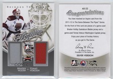 2011 ITG Between the Pipes Aspire Silver /140 Braden Holtby Tomas Vokoun #AS-22