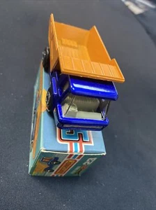 Matchbox 1975 Lesney 1-75 No 23 Atlas Tipper Truck Superfast MIMB Clear Glass - Picture 1 of 9