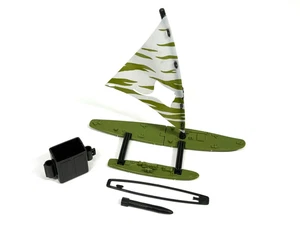 Vintage 1984 GI Joe Manta Mail Away Wind Surf Sail Near Complete MISSING GUN - Bild 1 von 14