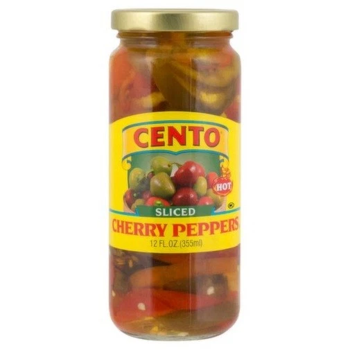 Cento Hot Cherry Peppers Sliced in Oil - image 1 of 1