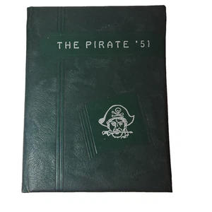 VTG Yearbook The Pirate 1951 Rockport Texas Elementary to High School - Picture 1 of 9