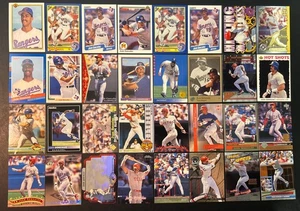 Juan González (lote de 32 cartas) con Rookies RC’s e insertos Texas Rangers EX-NrMint - Imagen 1 de 5