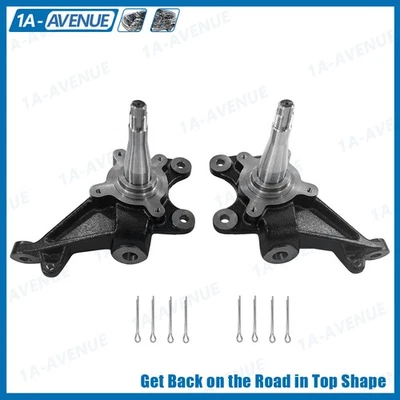New Front 2" Drop Lowering Spindles For 1984-1995 Toyota Pickup 2WD 2.4L 3.0L - Imagem 1 de 4