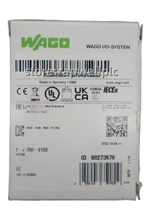 NEU Wago 750-8102 PFC100 Controller 2 x Ethernet RS-232/-485 - Bild 1 von 2