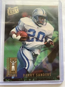 1993 Fleer Ultra Touchdown Kings #7 BARRY SANDERS Insert Detroit Lions HOF - Picture 1 of 2