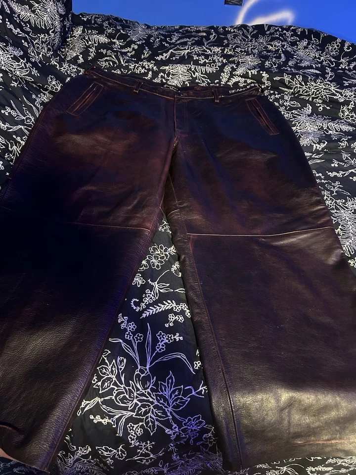   Sean John Leather Pants - Image 1 of 4