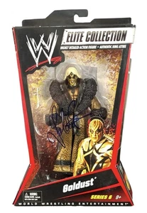 WWE GOLDUST SIGNED ELITE COLLECTION SERIES 6 TOY WITH JSA COA VERY RARE - Picture 1 of 4