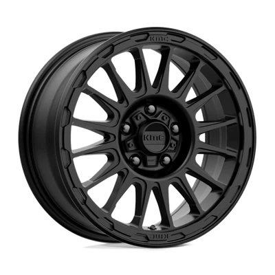Kmc KM542 Impact 16x8 +0 Satin Black Wheel Rim 6x139.7 (QTY 1) KM54268068700 Foto 1 de 4