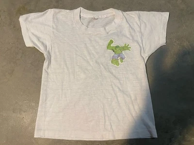 Vintage 1978 The Incredible Hulk Shirt Kids 5T Marvel Superhero Toddler 70s - Image 1 of 4