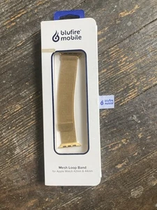 Apple Watch Mesh Loop Band 42mm 44mm Blue mobile Stock New! - Zdjęcie 1 z 3