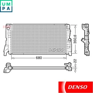 RADIATOR ENGINE COOLING DRM05118 FOR MINI B38 A12 A 1.2L B38A15A/A15F 1.5L 3cyl - Picture 1 of 6