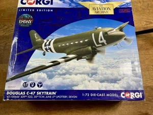 Corgi Limited Edition D-Day 70th Anniversary Douglas C-47 Skytrain - Picture 1 of 2