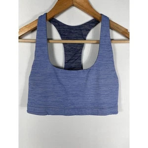 Outdoor Voices Women's Size Medium Blue Navy Blue Reversible Sports Bra - Picture 1 of 7