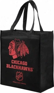 X3 neue lizenzierte Chicago Blackhawks Einkaufstasche Einkaufstasche 3er-Pack - Bild 1 von 3