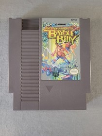 The Adventures of Bayou Billy, NES, Loose, Authentic!