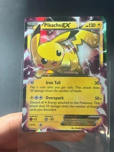 Pokemon Pikachu EX XY84 Black Star Promo nm - Bild 1 von 3