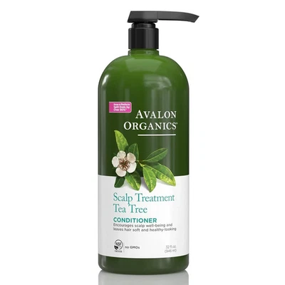 Acondicionador de árbol de té para tratamiento del cuero cabelludo Avalon Organics - 32 fl oz Foto 1 de 4