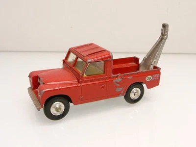 Corgi Toys 477 1:43 Land Rover Defender 109 SWB Abschleppwagen rot unvollständig - Bild 1 von 4