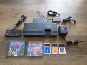 NEC TurboGrafx-16 console HES-TGX-01 w/ 3 games, controller TESTED! USA