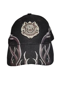 Cappellino baseball moto Sturgis 2008 68° annuale Bike Week nero bianco n grigio NUOVO - Foto 1 di 10