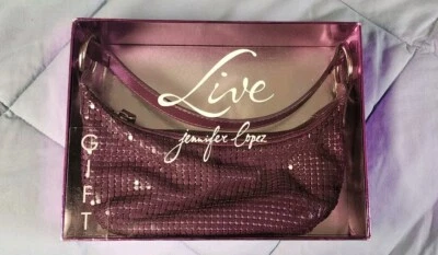 NIB Jennifer Lopez Live Mini Purse/ Bag Purple - Image 1 of 4