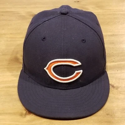 Кепка Chicago Bears размер 6 3/4 облегающая 59Fifty молодежная детская для мальчиков NFL - Изображение 1 из 4