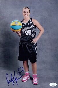 Becky Hammon San Antonio Stars Signed 8x12 Glossy Photo JSA Authenticated