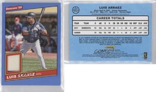 2020 Panini Donruss Retro 1986 Materials Luis Arraez #86M-LA