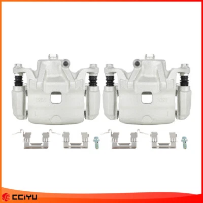 Brake Front Calipers Pair For 2007-2013 Nissan Altima W/Bracket Driver Passenger Foto 1 de 4
