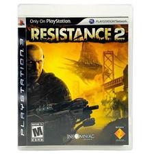 Resistance 2 (2008) - Playstation 3 PS3 First Person Shooter Complete Video Game